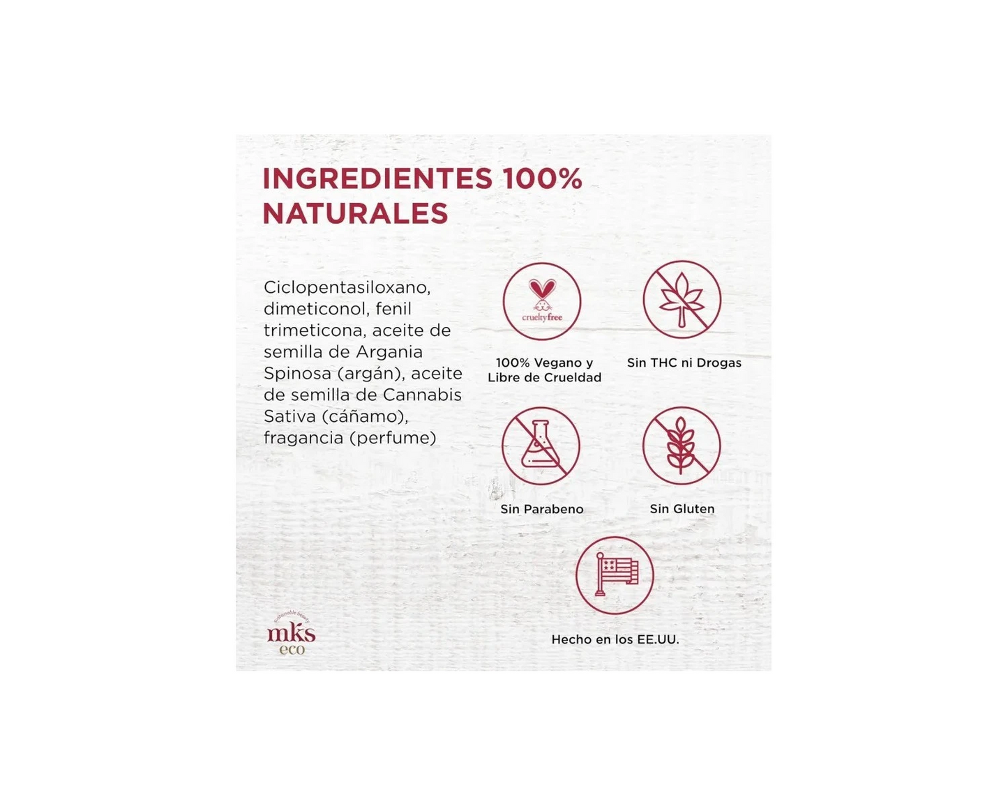 Mks Eco Nourish Shampoo Original Scent champú nutritivo 296ml