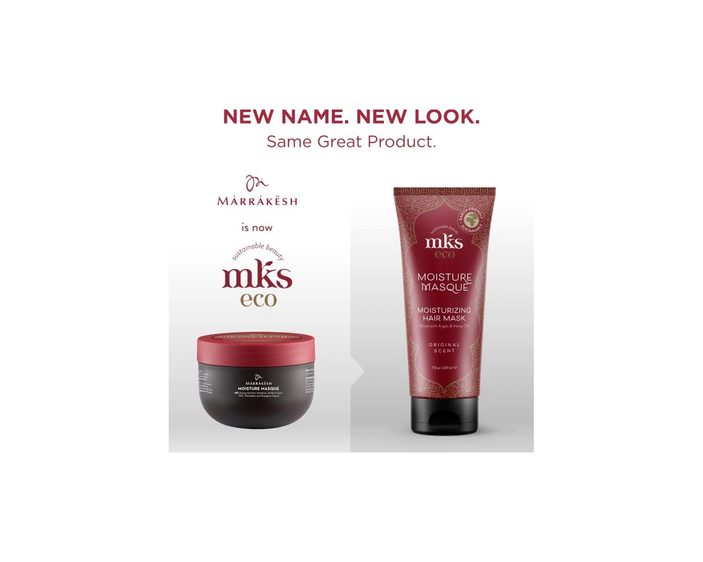 Mks Eco Moisture Masque mascarilla para cabello seco 207ml