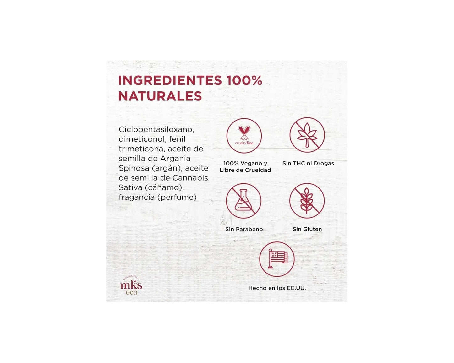 Mks Eco Kahm Smoothing Treatment tratamiento desenredante y alisador 60ml