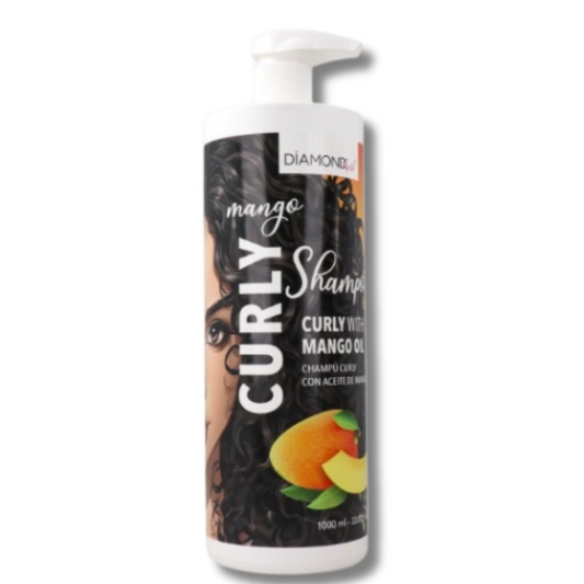 Champú Curly Mango Oil 1000ml, Diamond Girl
