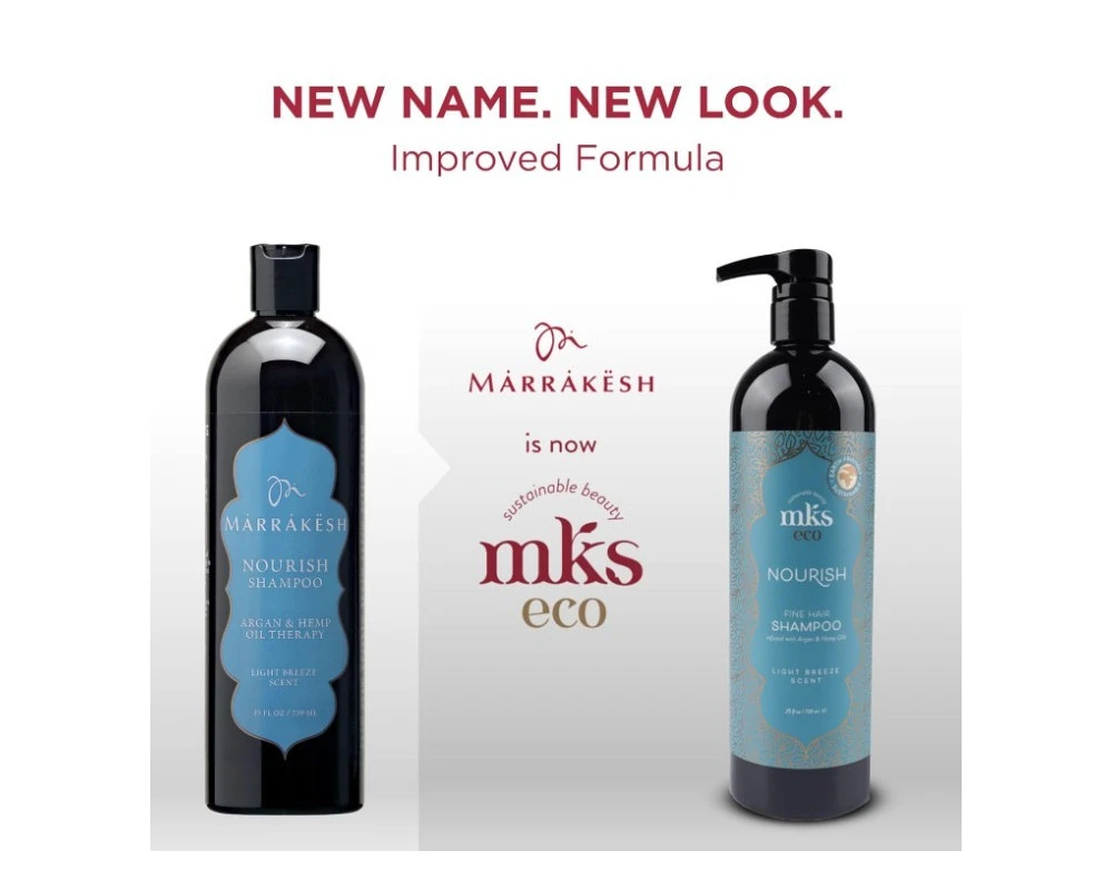 Mks Eco Shampoo Light Breeze champú para cabello fino 296ml